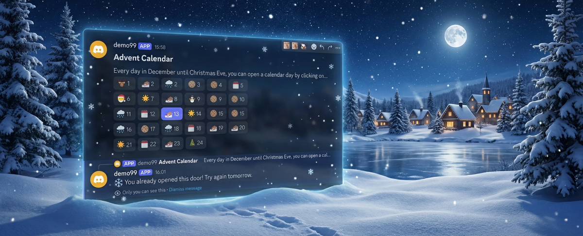 Tips & Tricks for an Advent Calendar with SCNX